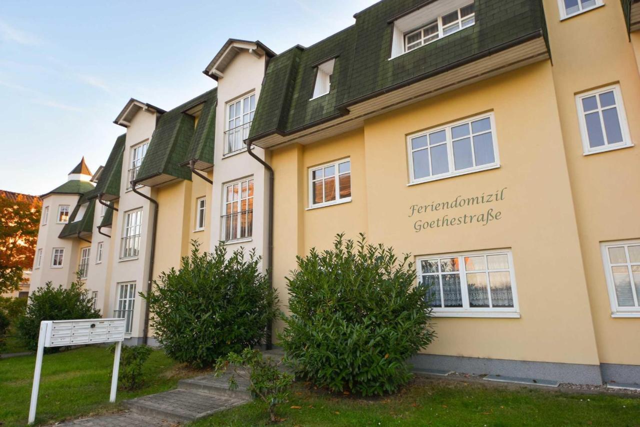 Ferienwohnung Domizil Goethestraße 16 Ostseebad Heringsdorf Exterior foto